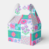 Lebendiges blühendes Blumen-Design Geschenkschachtel (Vorderseite)