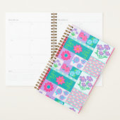 Lebendiges blühendes Blumen-Design Planer (Anzeige)