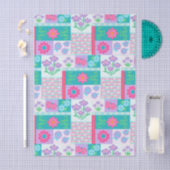 Lebendiges blühendes Blumen-Design Seidenpapier (Handwerk)