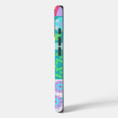Lebendiges blühendes Blumendesign Case-Mate iPhone Hülle (Rückseite / Links)