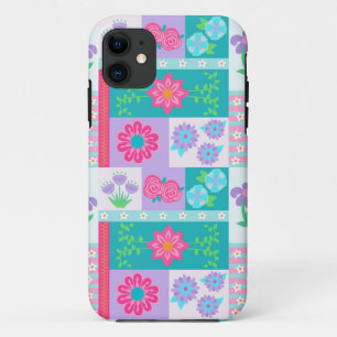Lebendiges blühendes Blumendesign Case-Mate iPhone Hülle