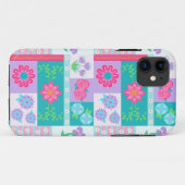 Lebendiges blühendes Blumendesign Case-Mate iPhone Hülle (Rückseite (Horizontal))