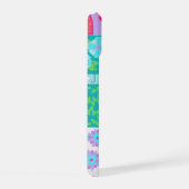 Lebendiges blühendes Blumendesign iPhone 15 Hülle (Rechte Seite)