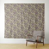 Lebendiges Blumendesign mit gelben Gänseblümchen Wandteppich (Beispiel (Horizontal))