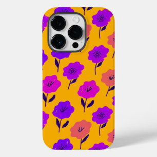 Lebendiges Blumenmuster Case-Mate iPhone 14 Pro Hülle