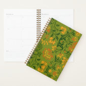 Lebendiges Blumenmuster: Gelbe und Orangefarbene B Planer (Anzeige)