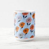 Lebendiges Blumenmuster Kaffeetasse (Mittel)