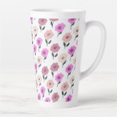 Lebendiges Blumenmuster Milchtasse (Rechts)