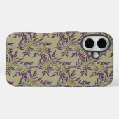 Lebendiges Blumenmuster mit gelben Gänseblümchen Case-Mate iPhone Hülle (Rückseite (Horizontal))