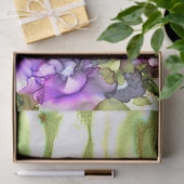 lebendiges Blumenpapier Seidenpapier (Geschenk)