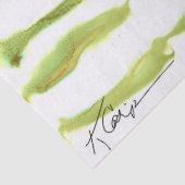 lebendiges Blumenpapier Seidenpapier (Detail)