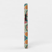 Lebendiges Boho-Paisley hellgrünes Blumenmuster Case-Mate iPhone Hülle (Hinten/Rechts)