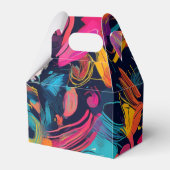 Lebendiges Chaos-Spritz-Graffiti Geschenkschachtel (Vorderseite)