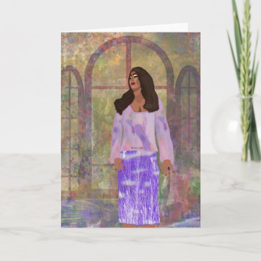 Lebendiges Design von LeeMarie Karte (Vorderseite)