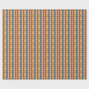 Lebendiges Energie-Chakra-Mandala-Designmuster-Kun Geschenkpapier