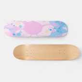 Lebendiges Farb-Spritzer-Tropfen-Pop-Art-Design Skateboard (Horizontal)