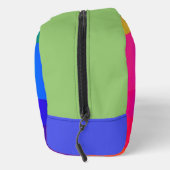 Lebendiges Farbraster Waschbeutel (Rechts)