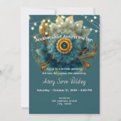 Lebendiges Feld | Mandala Einladung (Vorderseite)