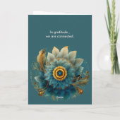 Lebendiges Feld | Mandala Karte (Rückseite)