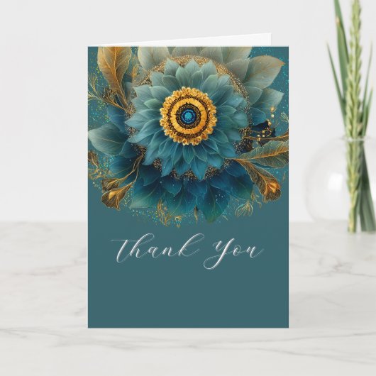 Lebendiges Feld | Mandala Karte (Vorderseite)