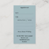 Lebendiges Feld | Mandala Terminkarte (Rückseite)