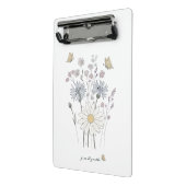 Lebendiges Feld mit Wildblumen  Mini Klemmbrett (Gewinkelt2)