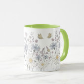 Lebendiges Feld mit Wildblumen  Tasse (VorderseiteRechts)