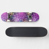 Lebendiges Fleckenmuster Skateboard (Horizontal)