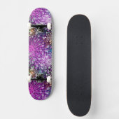 Lebendiges Fleckenmuster Skateboard (Vorderseite)