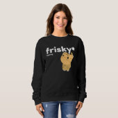 Lebendiges Gefühl Süßer Tiger Sweatshirt (Vorne ganz)