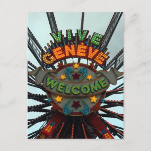 lebendiges Geneve Postkarte