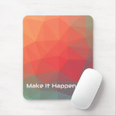 Lebendiges geometrisches abstraktes individuelles mousepad (Mit Mouse)