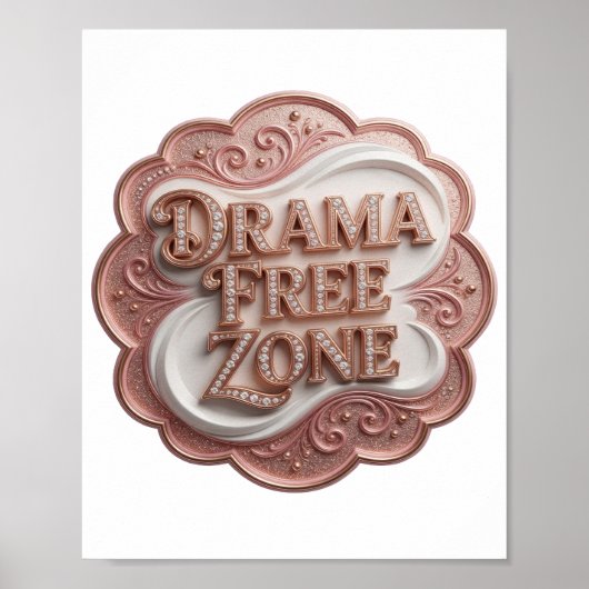 Lebendiges Gold DRAMA FREIE ZONE Poster (Vorne)