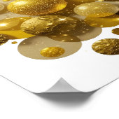 Lebendiges Gold GOLDENE FUNKEN Poster (Ecke)