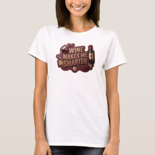 Lebendiges Gold WEIN MACHT MICH INTELLIGENTER Benu T-Shirt