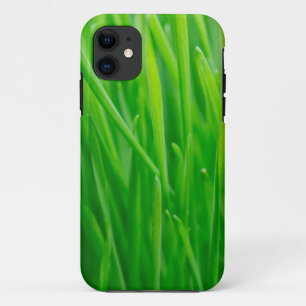 Lebendiges grünes frisches Weizengras Case-Mate iPhone Hülle