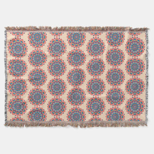 Lebendiges Hexcolor-Mandala Decke