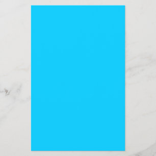 Lebendiges Himmelblau einfarbig Flyer