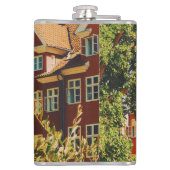 Lebendiges Kopenhagen Flachmann (Rückseite)