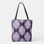 Lebendiges Lavendel.... Tasche (Rückseite)