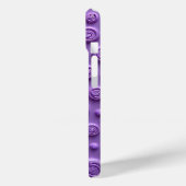 Lebendiges lila Spiral-iPhone-Case Aesthetic Case-Mate iPhone Hülle (Rückseite / Links)