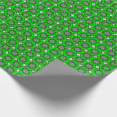 Lebendiges mehrfarbiges 3D-Design-Mattverpackungsp Geschenkpapier (Ecke)
