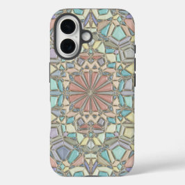 lebendiges Mosaik iPhone 16 Hülle