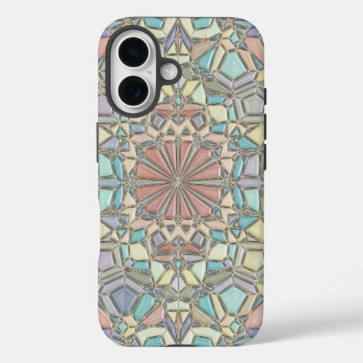 lebendiges Mosaik Case-Mate iPhone Hülle (Rückseite)