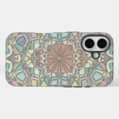 lebendiges Mosaik Case-Mate iPhone Hülle (Rückseite (Horizontal))