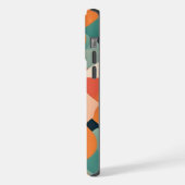 Lebendiges Mosaik iPhone Hülle (Linke Seite)