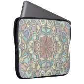 lebendiges Mosaik Laptopschutzhülle (Vorne Rechts)