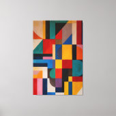 Lebendiges Mosaik Leinwanddruck (Vorderseite)