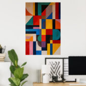 Lebendiges Mosaik Poster (Heimbüro)