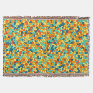 Lebendiges Mosaikmuster Decke